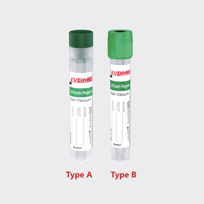 Sodium Heparin Tube/ Lithium Heparin Tube